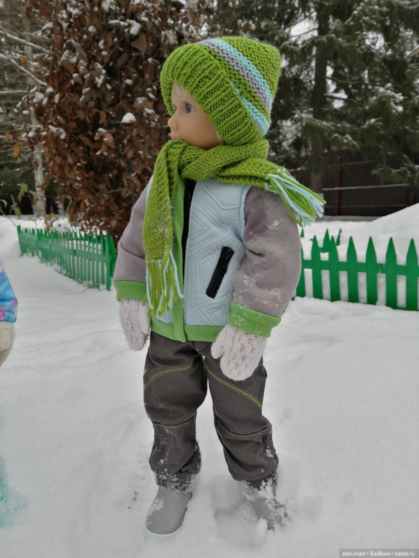 Зимний день — Куклы Kidz'n'Cats (Соня Хартман): шарнирные 46 см