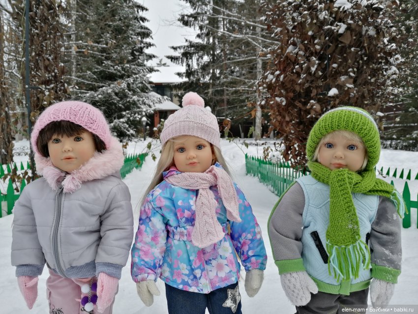 Зимний день — Куклы Kidz'n'Cats (Соня Хартман): шарнирные 46 см