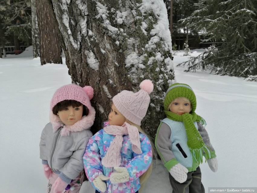 Зимний день — Куклы Kidz'n'Cats (Соня Хартман): шарнирные 46 см