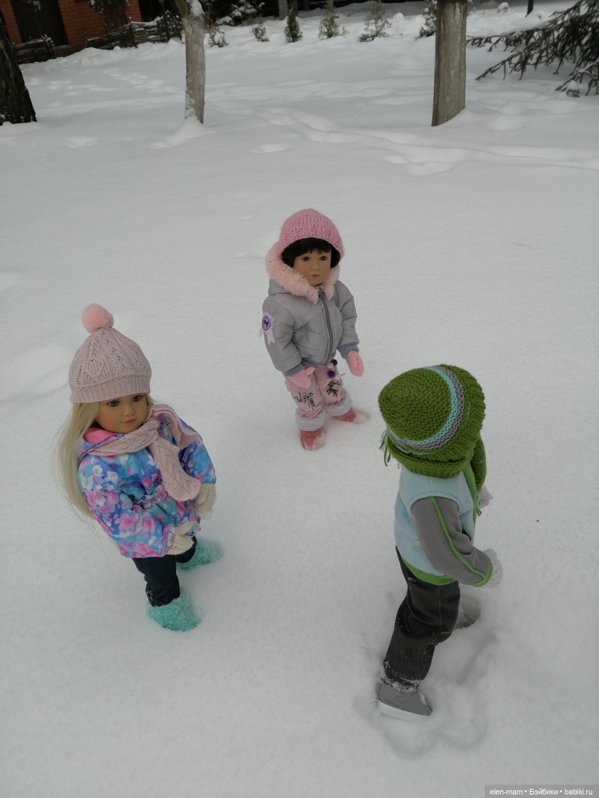 Зимний день — Куклы Kidz'n'Cats (Соня Хартман): шарнирные 46 см