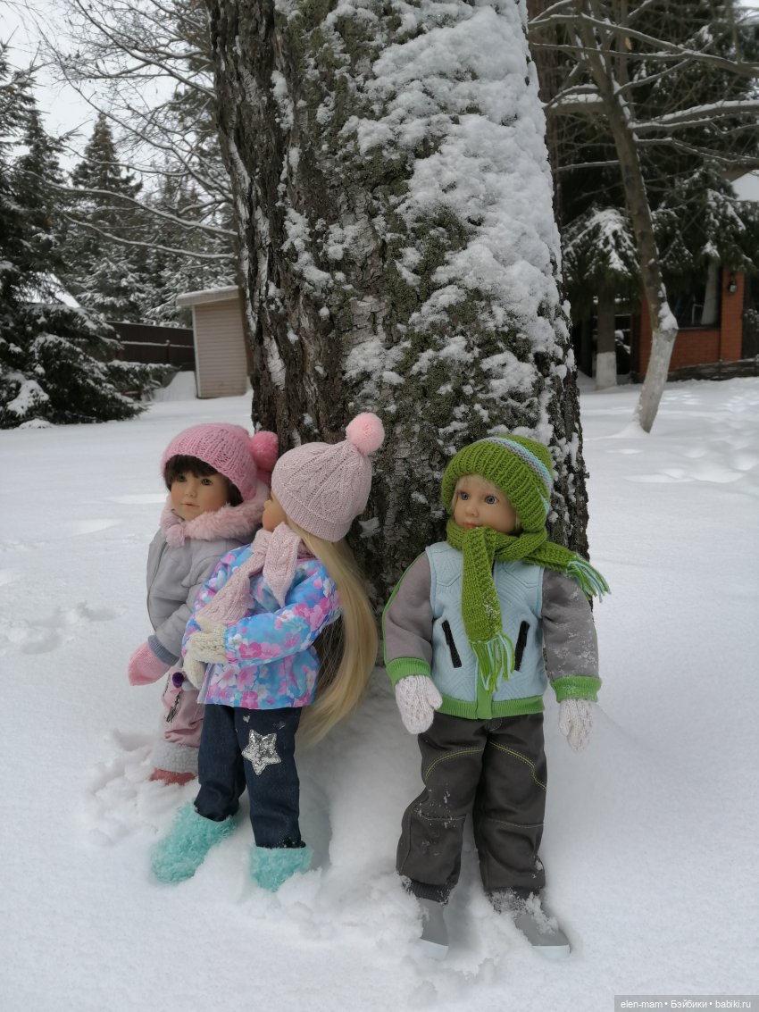 Зимний день — Куклы Kidz'n'Cats (Соня Хартман): шарнирные 46 см