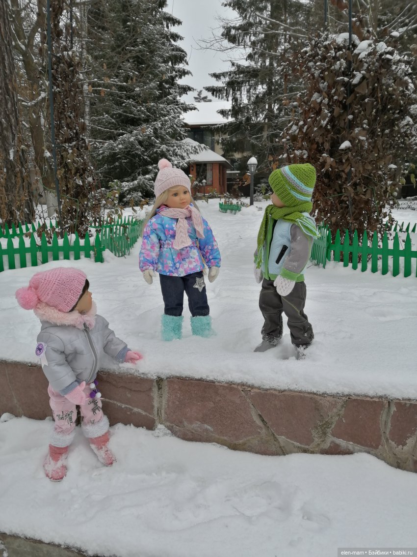 Зимний день — Куклы Kidz'n'Cats (Соня Хартман): шарнирные 46 см