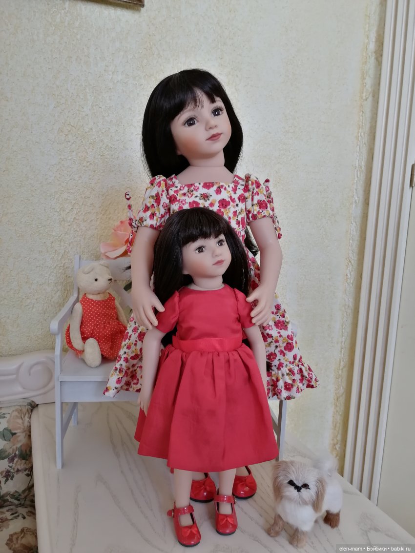 Мару большая и Мару маленькая. Dolls Maru&Friends