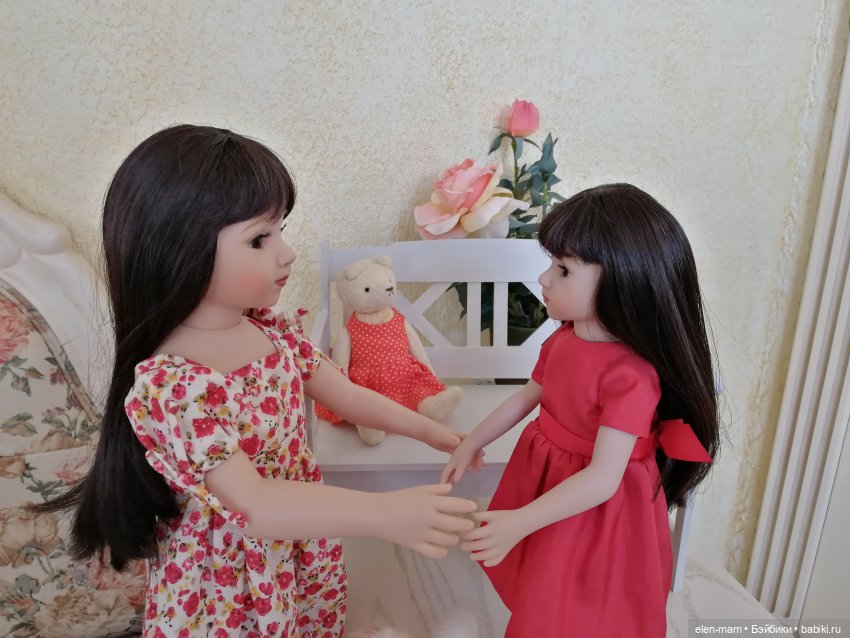 Мару большая и Мару маленькая. Dolls Maru&Friends