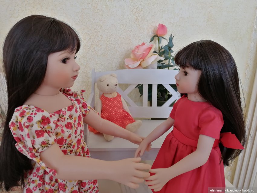 Мару большая и Мару маленькая. Dolls Maru&Friends
