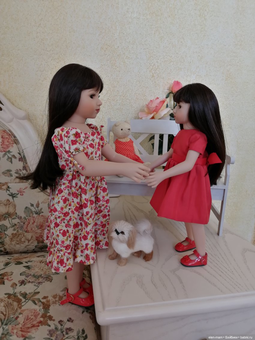 Мару большая и Мару маленькая. Dolls Maru&Friends
