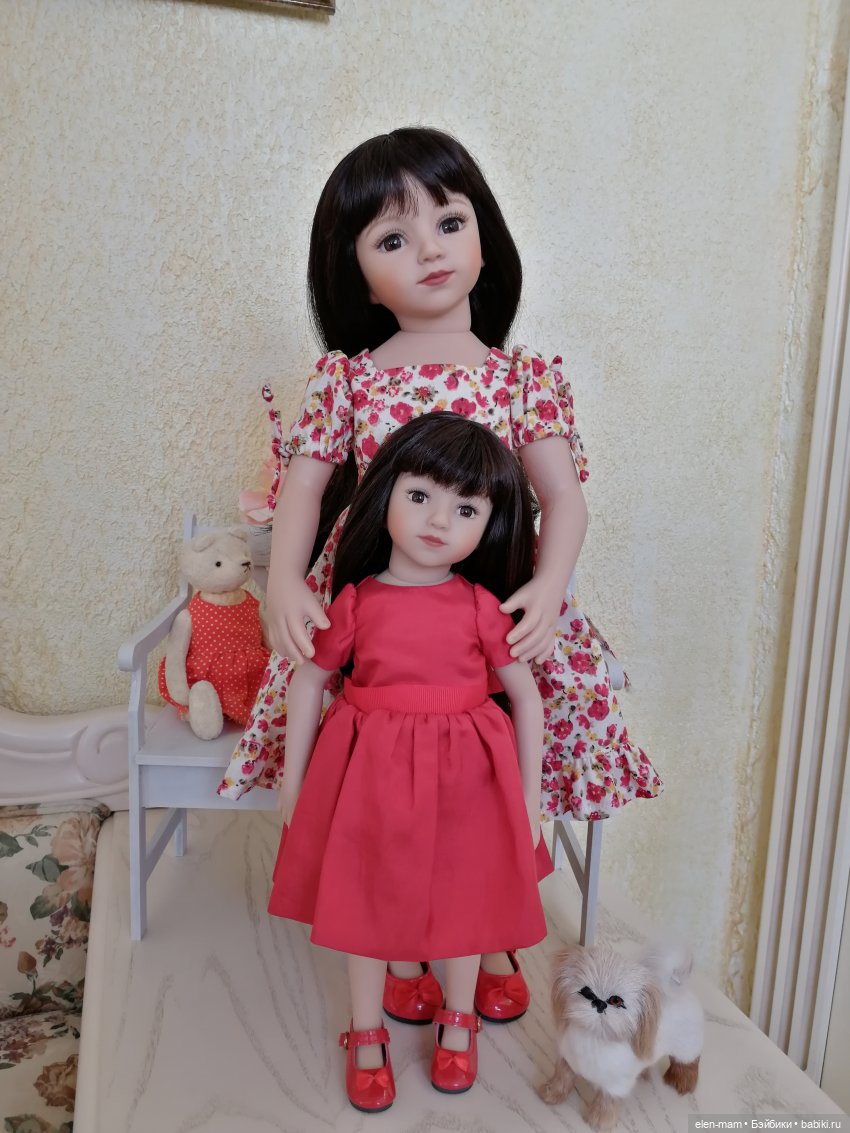 Мару большая и Мару маленькая. Dolls Maru&Friends