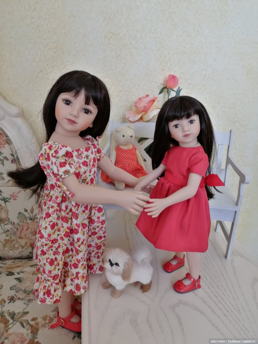 Мару большая и Мару маленькая. Dolls Maru&Friends