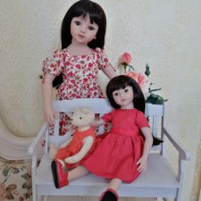 Мару большая и Мару маленькая. Dolls Maru&Friends
