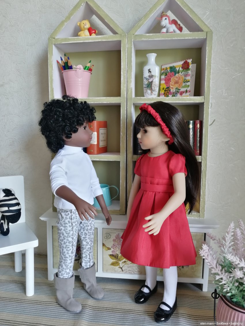 Куклы, они и в Африке куклы. Халли - темнокожее чудо! Maru&Friends