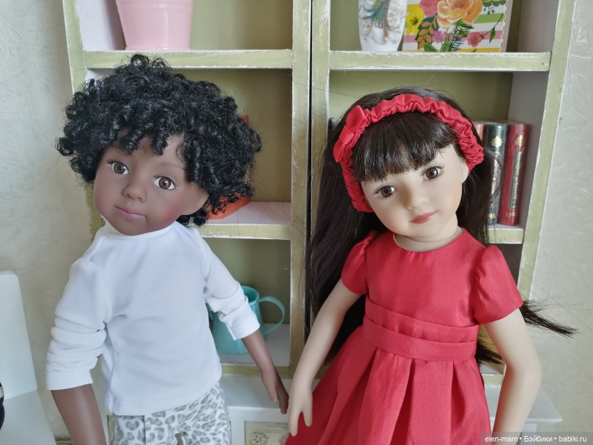 Куклы, они и в Африке куклы. Халли - темнокожее чудо! Maru&Friends
