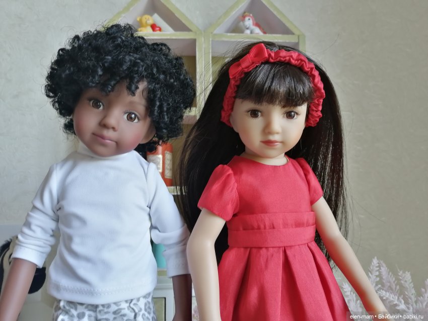 Куклы, они и в Африке куклы. Халли - темнокожее чудо! Maru&Friends