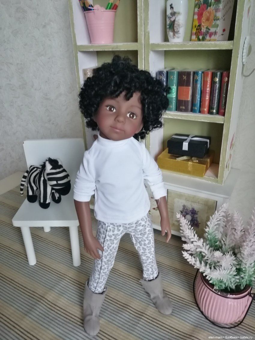 Куклы, они и в Африке куклы. Халли - темнокожее чудо! Maru&Friends (фото 5)