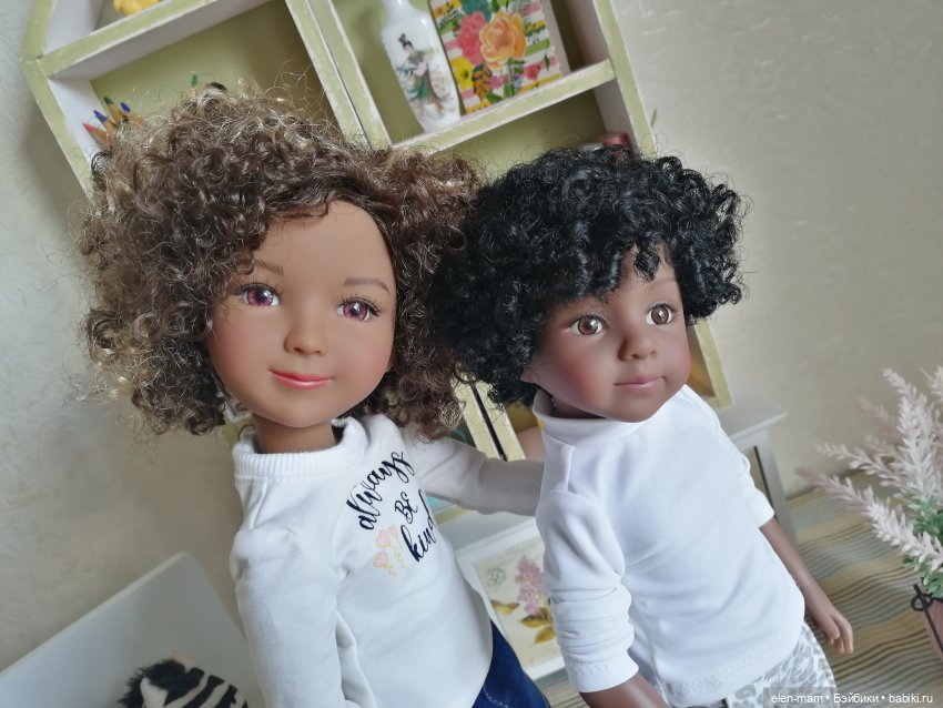Куклы, они и в Африке куклы. Халли - темнокожее чудо! Maru&Friends