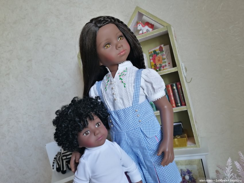 Куклы, они и в Африке куклы. Халли - темнокожее чудо! Maru&Friends