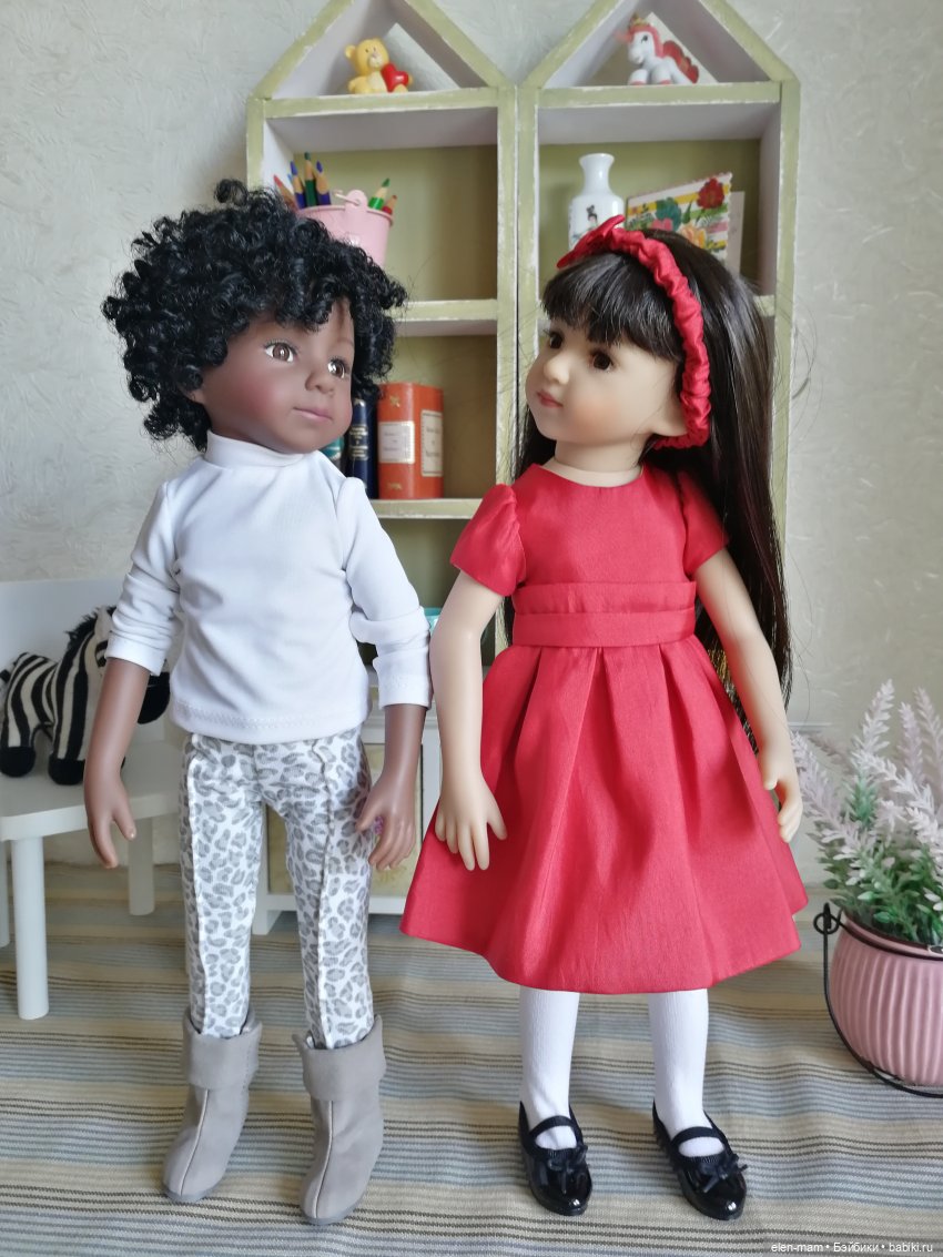 Куклы, они и в Африке куклы. Халли - темнокожее чудо! Maru&Friends