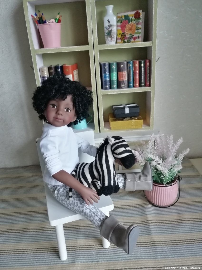 Куклы, они и в Африке куклы. Халли - темнокожее чудо! Maru&Friends (фото 8)