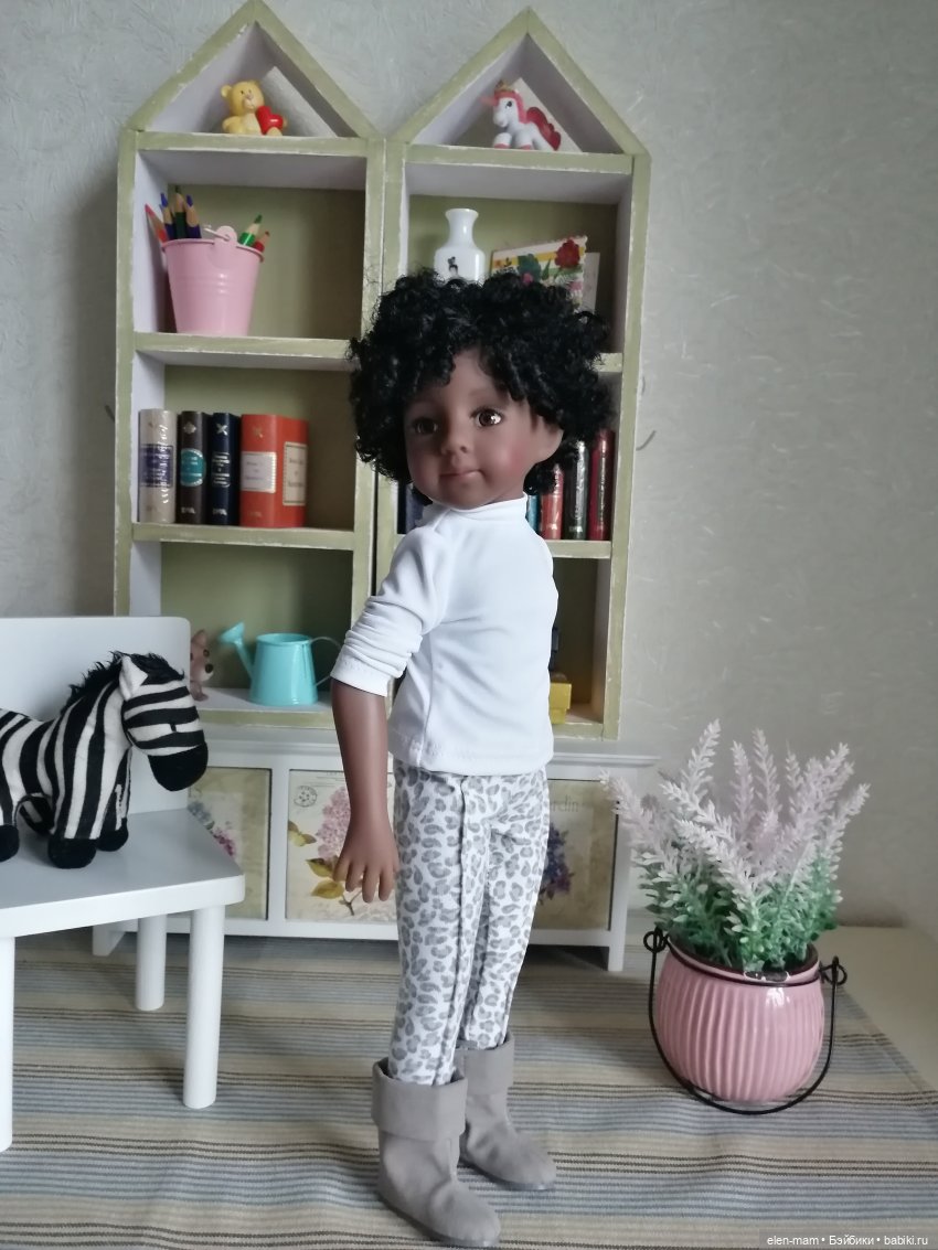 Куклы, они и в Африке куклы. Халли - темнокожее чудо! Maru&Friends (фото 6)