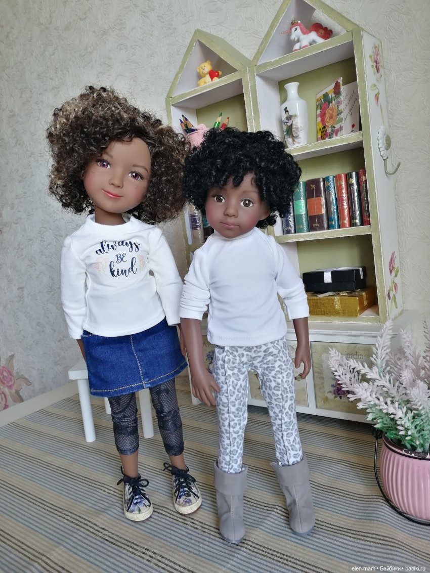 Куклы, они и в Африке куклы. Халли - темнокожее чудо! Maru&Friends