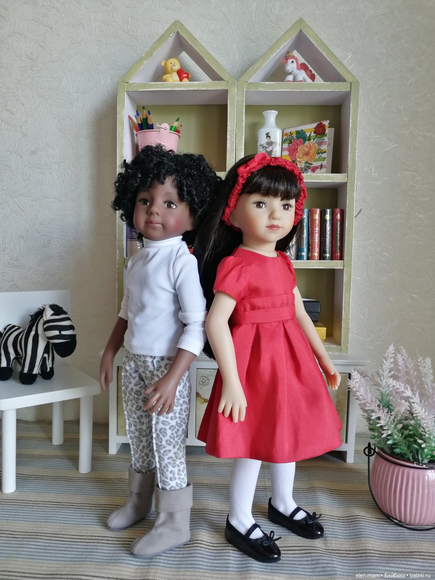 Куклы, они и в Африке куклы. Халли - темнокожее чудо! Maru&Friends