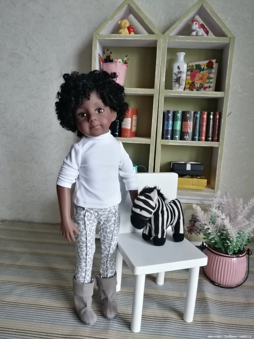 Куклы, они и в Африке куклы. Халли - темнокожее чудо! Maru&Friends