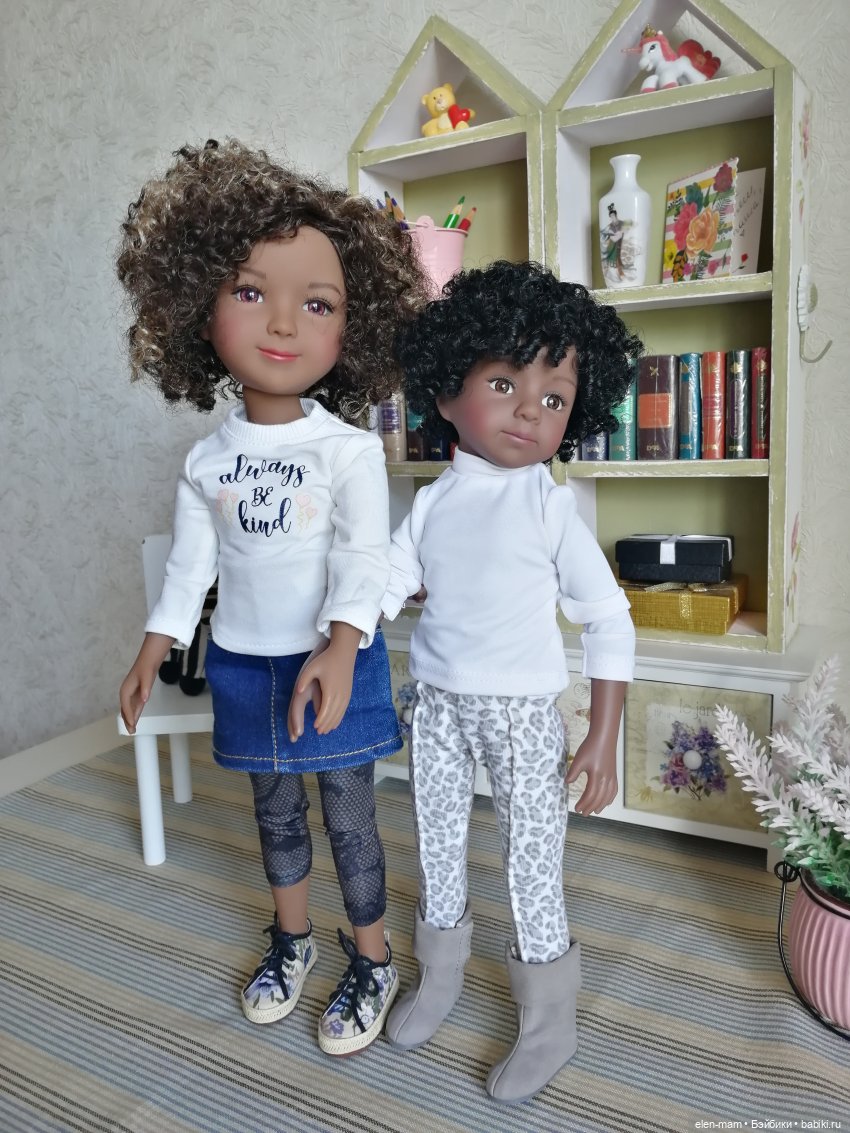 Куклы, они и в Африке куклы. Халли - темнокожее чудо! Maru&Friends