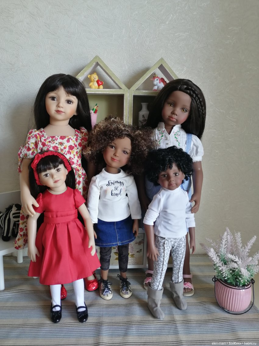 Куклы, они и в Африке куклы. Халли - темнокожее чудо! Maru&Friends