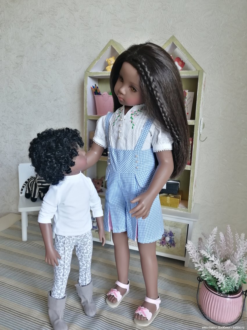 Куклы, они и в Африке куклы. Халли - темнокожее чудо! Maru&Friends