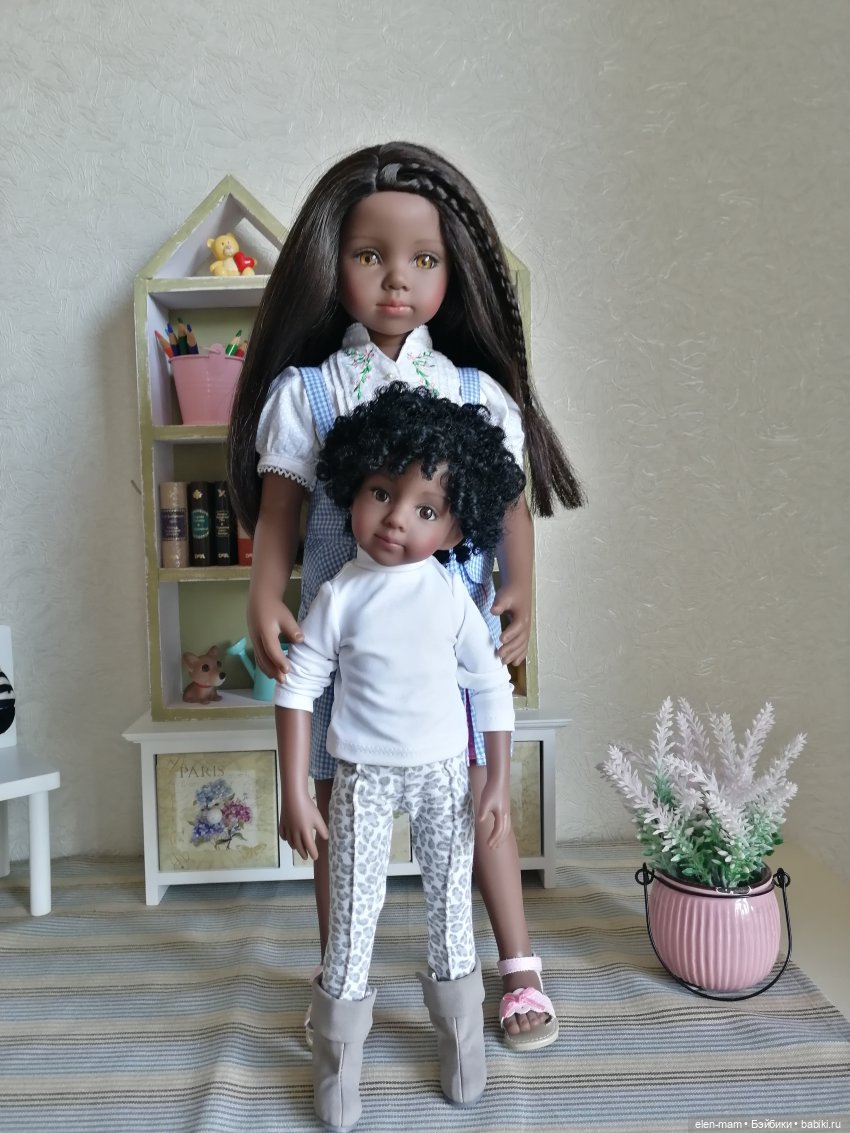 Куклы, они и в Африке куклы. Халли - темнокожее чудо! Maru&Friends