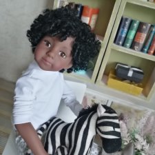 Куклы, они и в Африке куклы. Халли - темнокожее чудо!  Maru&Friends