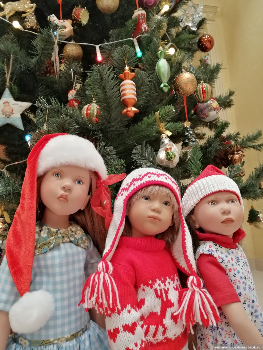 Ёлка для кукол Zwergnase&Himstedt