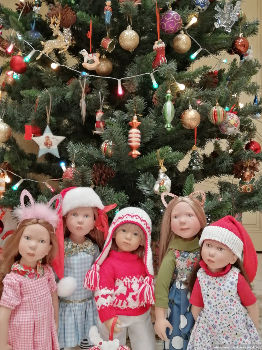 Ёлка для кукол Zwergnase&Himstedt