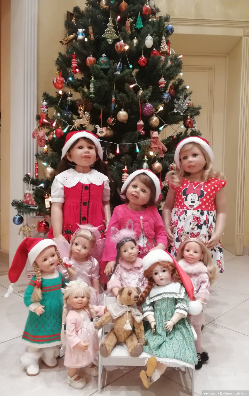 Окончен новогодний бал, а куколки-то остались. Dolls&Dolls