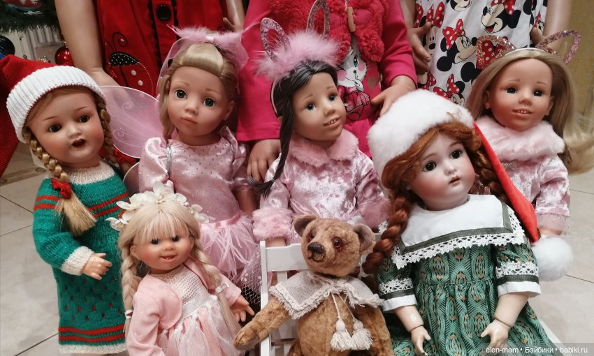 Окончен новогодний бал, а куколки-то остались. Dolls&Dolls
