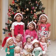 Окончен новогодний бал, а куколки-то остались. Dolls&Dolls