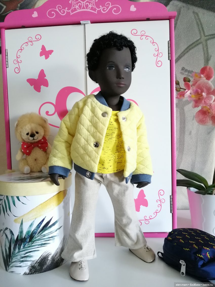 6 мая 2022. Caleb Morgenthaler Sasha doll 👨🏿‍🦱