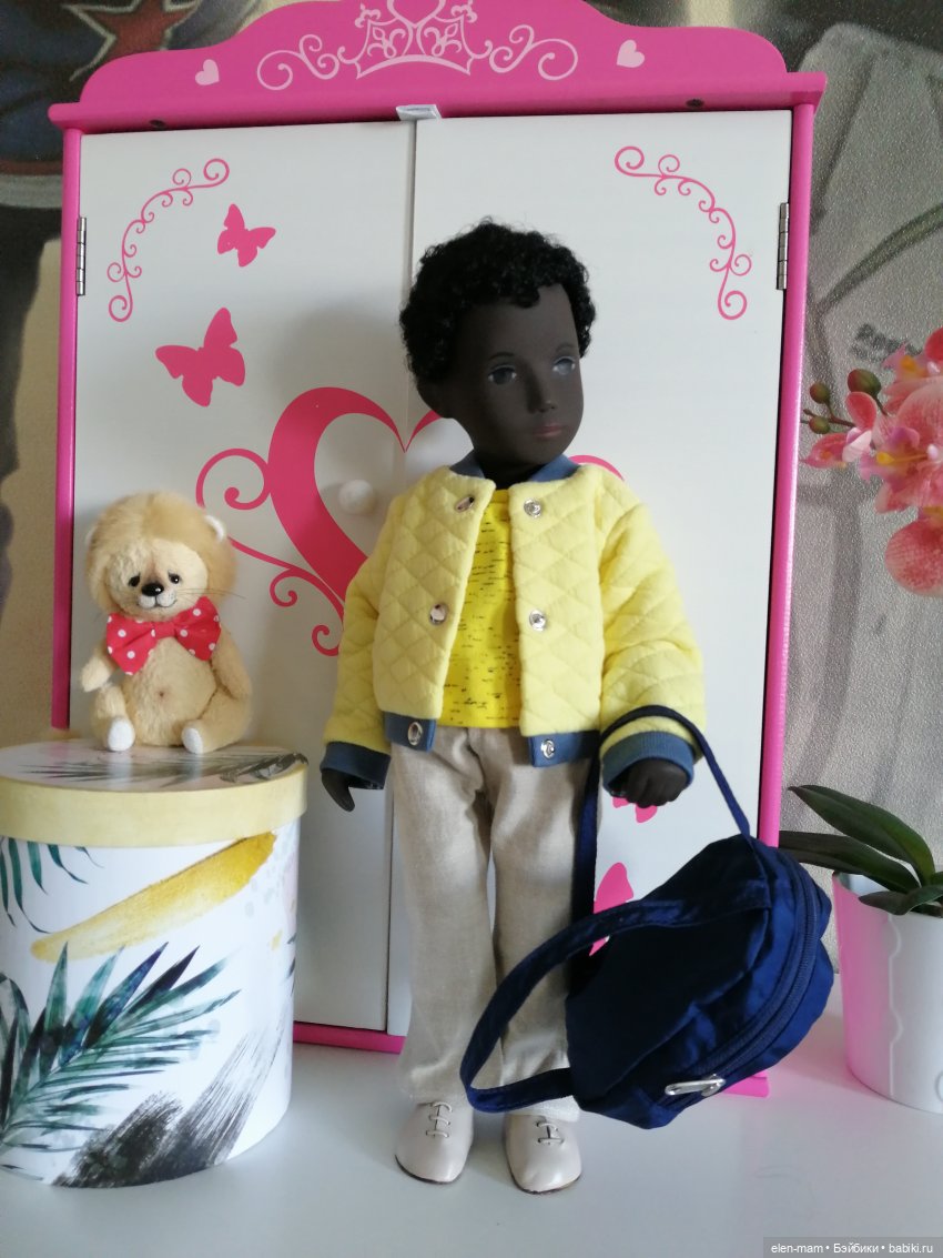 6 мая 2022. Caleb Morgenthaler Sasha doll 👨🏿‍🦱