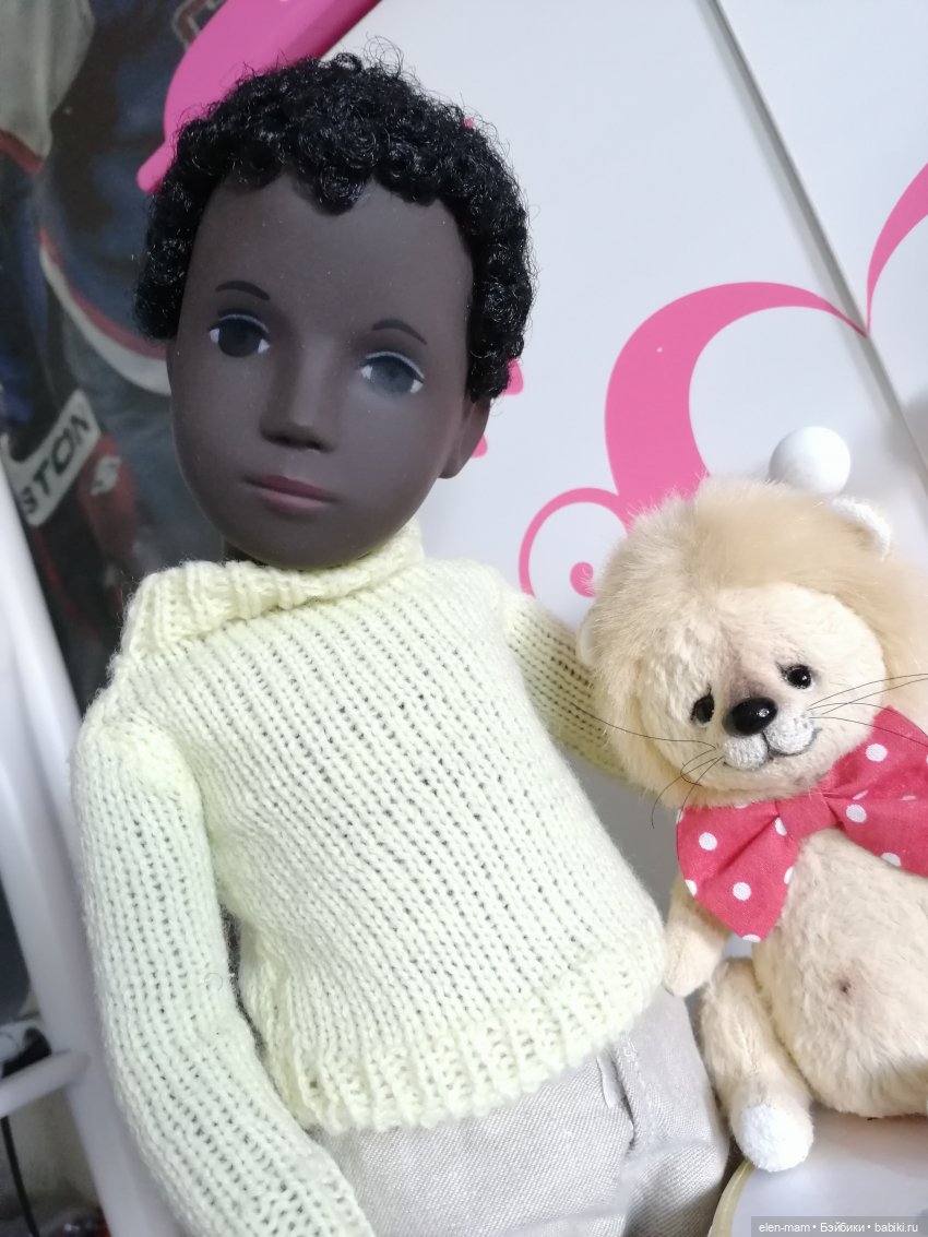 6 мая 2022. Caleb Morgenthaler Sasha doll 👨🏿‍🦱