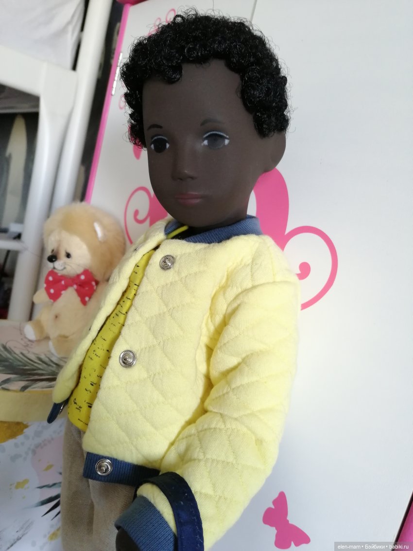 6 мая 2022. Caleb Morgenthaler Sasha doll 👨🏿‍🦱