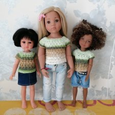 Отпуск. Куклы. Спицы 😁 Часть 1-я