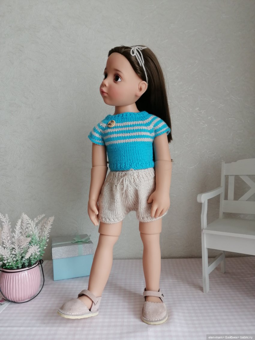 Летние вязалочки 🧶🧶🧶 — Одежда и обувь для кукол своими руками: фото (фото 7)