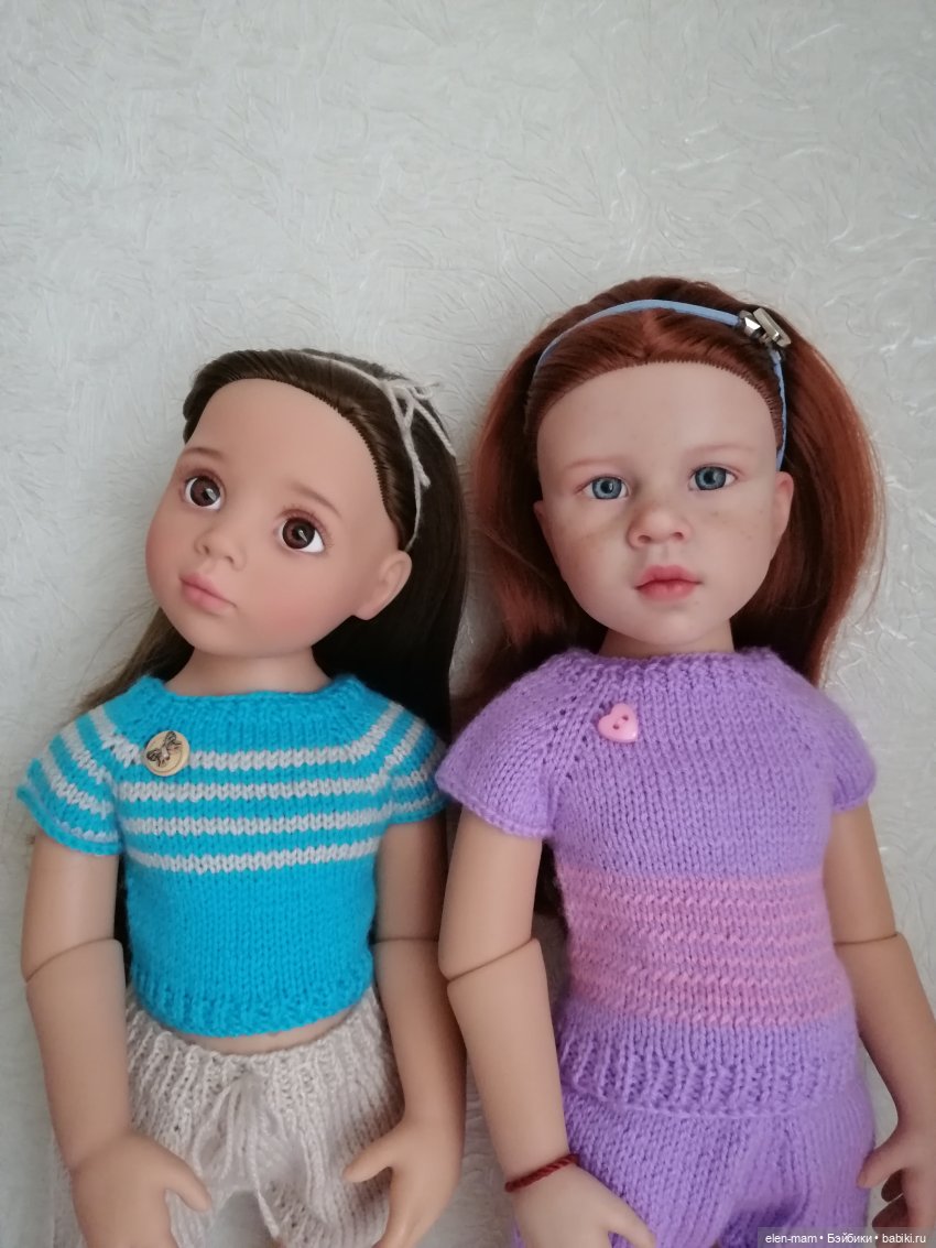 Летние вязалочки 🧶🧶🧶 — Одежда и обувь для кукол своими руками: фото (фото 9)