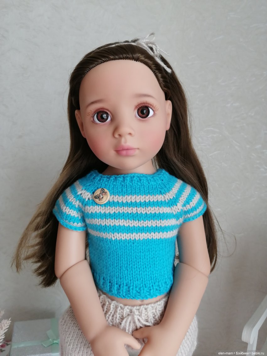 Летние вязалочки 🧶🧶🧶 — Одежда и обувь для кукол своими руками: фото (фото 6)