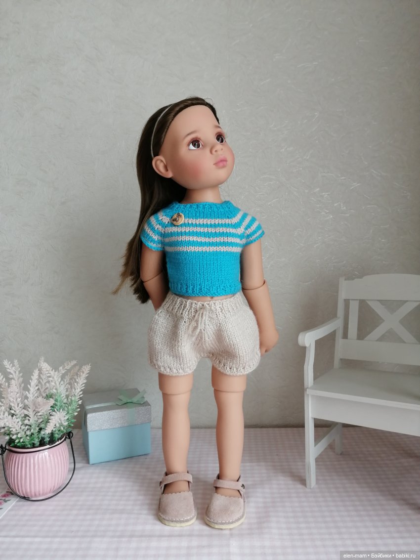 Летние вязалочки 🧶🧶🧶 — Одежда и обувь для кукол своими руками: фото (фото 3)