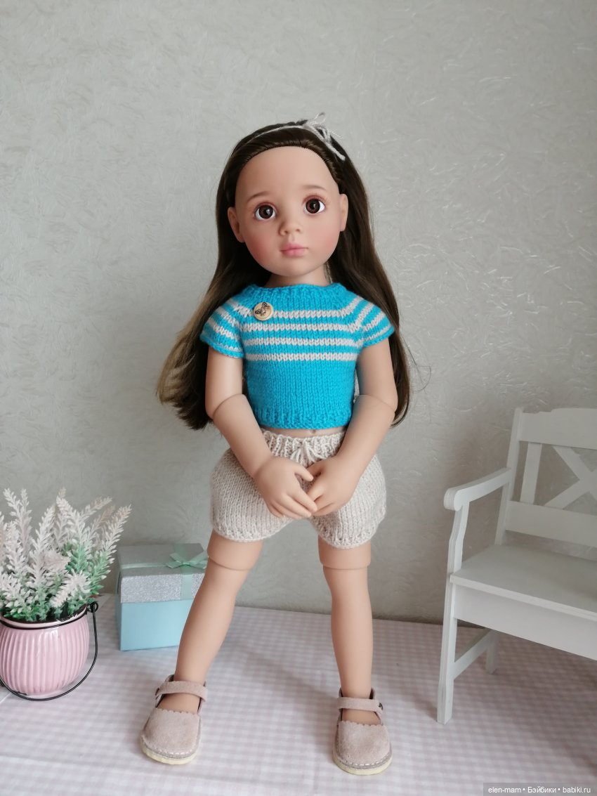 Летние вязалочки 🧶🧶🧶 — Одежда и обувь для кукол своими руками: фото (фото 8)