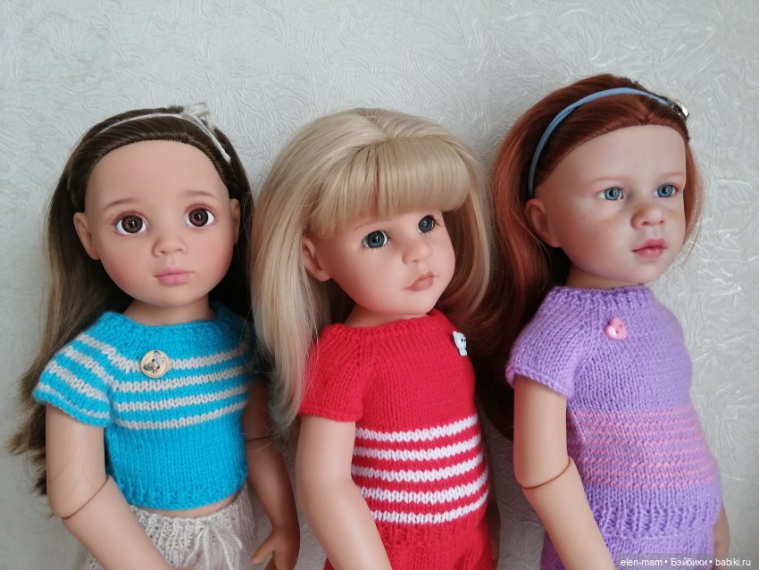 Летние вязалочки 🧶🧶🧶 — Одежда и обувь для кукол своими руками: фото