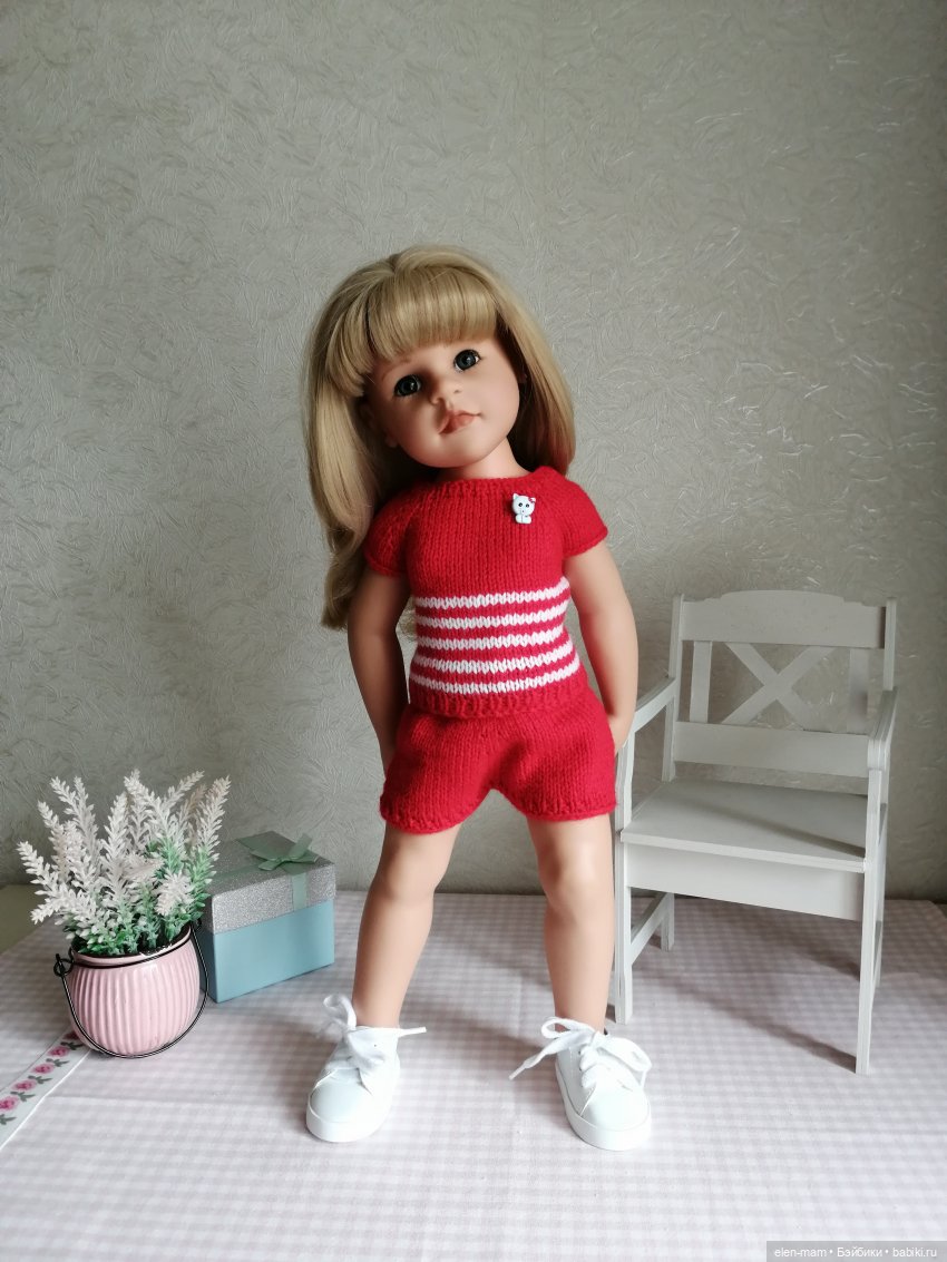 Летние вязалочки 🧶🧶🧶 — Одежда и обувь для кукол своими руками: фото (фото 10)