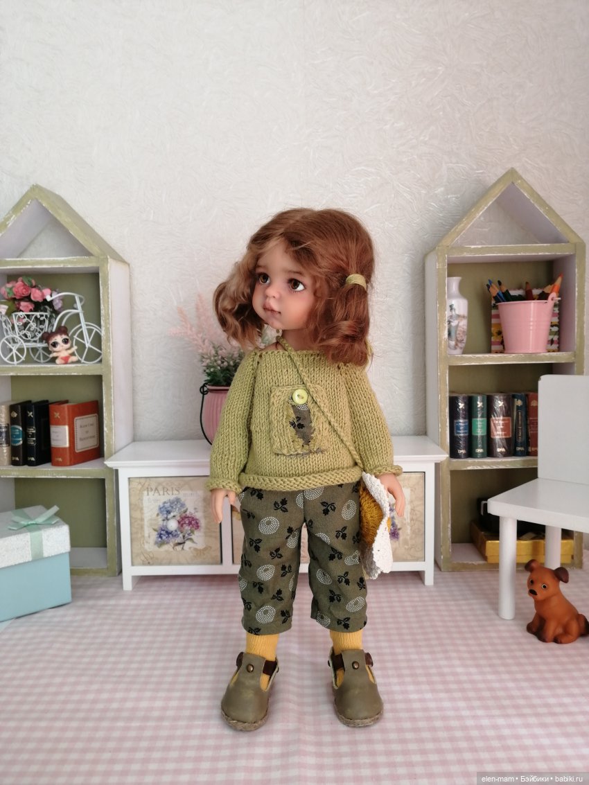 Ромашка🌼 и медведь🐻 — Куклы Paola Reina (Паола Рейна): новинки (фото 3)