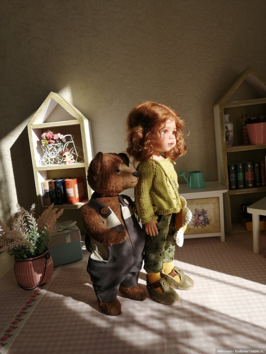 Ромашка🌼 и медведь🐻 — Куклы Paola Reina (Паола Рейна): новинки