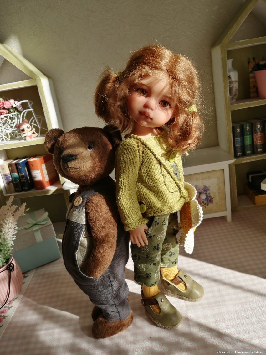 Ромашка🌼 и медведь🐻 — Куклы Paola Reina (Паола Рейна): новинки